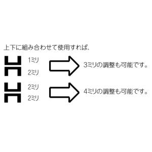 全国送料無料 丁番スペーサー ワッシャ君 KS...の詳細画像2