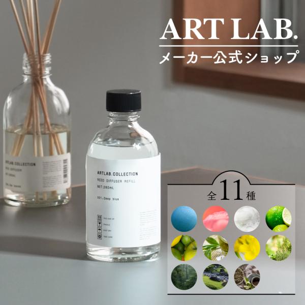 リードディフューザーレフィル ARTLAB.COLLECTION ルームフレグランス アロマディフュ...