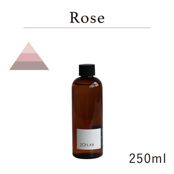 リードディフューザーオイル 250ml Rose - ローズ / 201LAB ニーマルイチラボ レ...