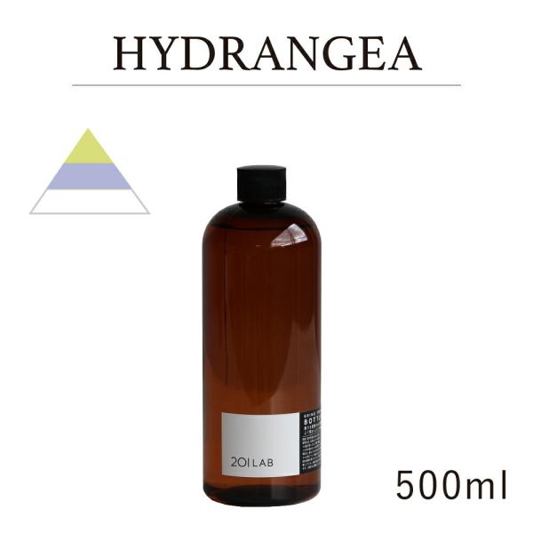 リードディフューザーオイル 500ml HYDRANGEA - ハイドランジア / 201LAB ニ...