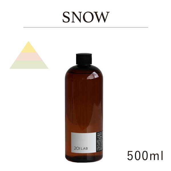 リードディフューザーオイル 500ml SNOW - スノー / 201LAB ニーマルイチラボ レ...
