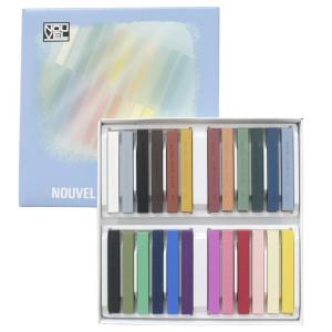 日本製 ゴンドラパステル 48色セット 木箱入 ソフトパステル 王冠化学