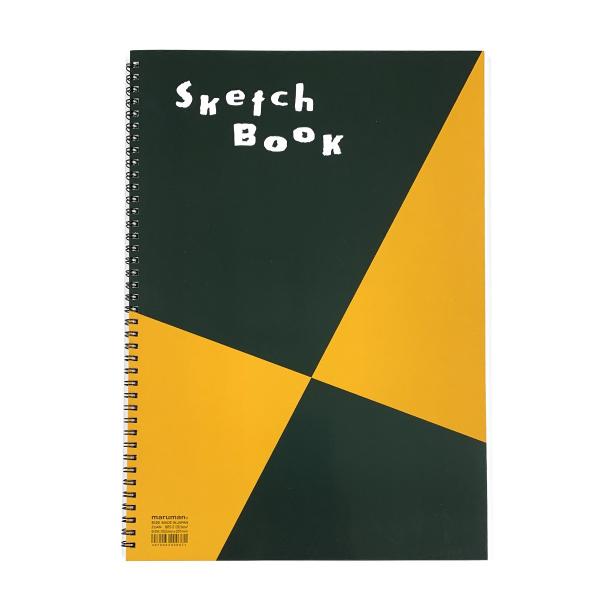 マルマン スケッチブック 図案 S120 B4 1冊 maruman 【 鉛筆 アクリル 水彩 デッ...