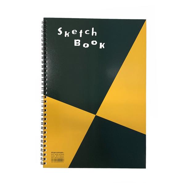 [ メール便可 ] マルマン スケッチブック 図案 S131 A4 1冊 maruman 【 鉛筆 ...