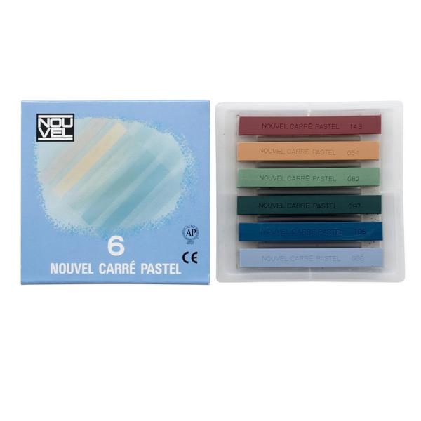 [ メール便可 ] ヌーベル カレーパステル 6色 Bセット ターレンス 【 コンテ パステル 】