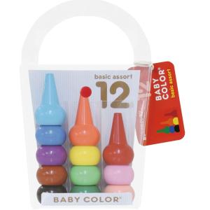 クレヨン サクラ 水でおとせるクレヨン 12色 WYL12 ( 12色入 ) : 爽快