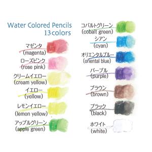 北星鉛筆 WCP-13 大人の水彩色鉛筆3.3...の詳細画像4