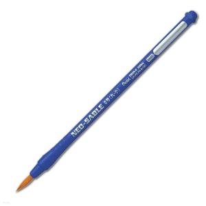 [ メール便可 ] ぺんてる えふで 絵筆 ネオセーブル 丸筆 6号 ZBNR-6 Pentel 【...