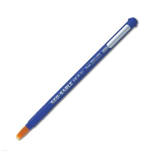 [ 可 ] ぺんてる えふで 絵筆 ネオセーブル 平筆 6号 ZBNF-6