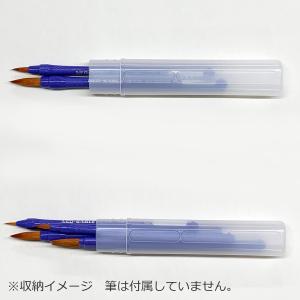 [ メール便可 ] 筆筒 筆ケース 楕円形 半...の詳細画像2