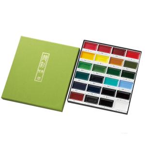 岩絵の具 A (赤箱) 12色セット 【 日本画 水墨画 絵具 岩絵具