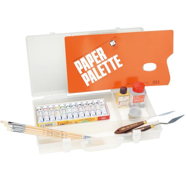 ＜お取り寄せ品※代引きキャンセル不可＞ ホルベイン油絵の具スケッチセット アタッシュBOX HOC4...