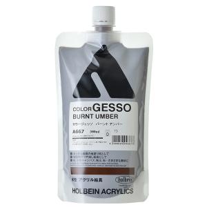 ホルベイン カラージェッソ 300mL グレイ V-7 A669 【 下地剤 地塗り剤