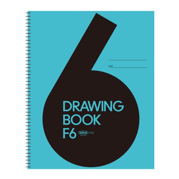 ホルベイン スケッチブック F6 No.60 ブルー H画用紙 Holbein 【 デッサン 水彩 ...