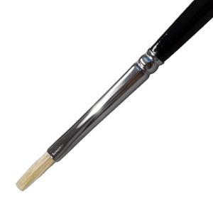 メール便可 ] アクリル画 筆セット ACT 短軸 ナイロン筆 3本組