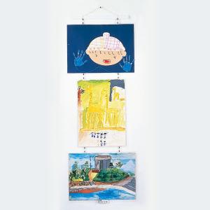 【在庫処分】ぺんてる 作品展示ホルダー かんたんくん VGH4Y10 4つ切 ぺんてる（Pentel） 作品展示 ホルダー かんたんくん 四つ切 横 100枚