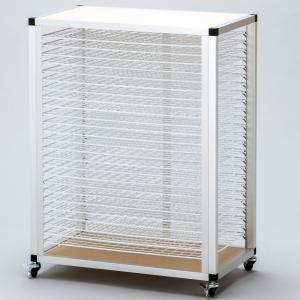 お取り寄せ品※代引きキャンセル不可＞ アルミ製 絵画作品乾燥棚 QB-40