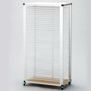 メーカー直送品※代引きキャンセル不可＞ 絵画作品乾燥棚 HK-50型 棚