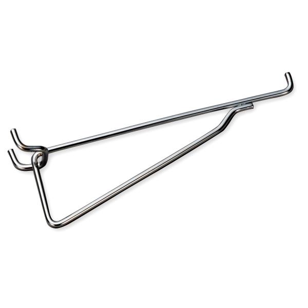 ＜当店オリジナル＞ 展示板用 棚受けフック 30mm間隔用 12本組 【 展示 棚 金具 ペグボード...