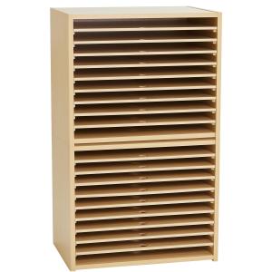 【高級】ホルベイン社製　アトリエキャビネット　木製　キャスター付き 高級】ホルベイン社製 アトリエキャビネット 木製 キャスター