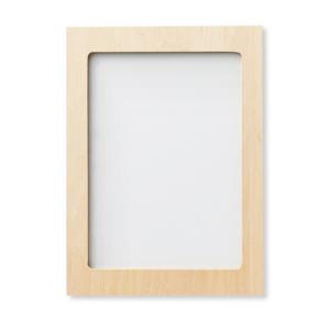 [ 可 ] テトロン 張り合板枠 はがき判 5.5mm厚