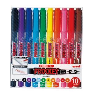 uni（三菱鉛筆） 三菱鉛筆 uni ポスカ 極細 12色セット PC1M12C