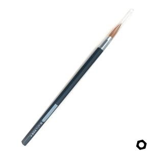 メール便可 ] 平筆 ヘクスACT 大 6号 (21mm) 【 絵画 水彩 筆