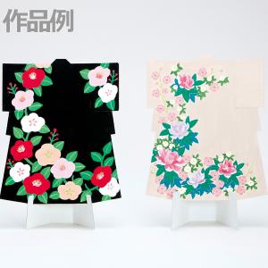 当店オリジナル＞ 扇面色紙 立台付 縁金 最大長407mm 【 扇 扇形 扇型
