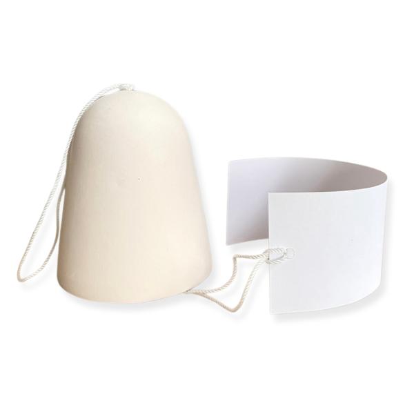 素焼 おえかき 風鈴 白地 【 夏工作 夏休み 工作 ふうりん お絵描き 簡単 ワークショップ 】