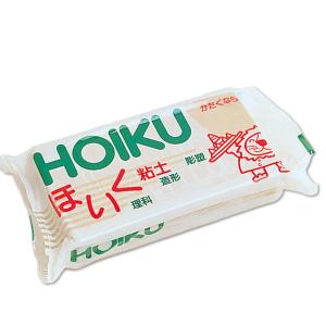 ほいく粘土 クリーム色 500g