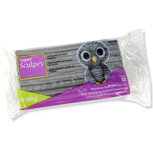 スーパースカルピー ファーム グレイ 454g アシーナ Super Sculpey