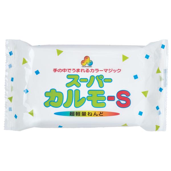 [ メール便可 ] スーパーカルモ S 80g 軽量紙粘土 パジコ 【 かみねんど PADICO 】