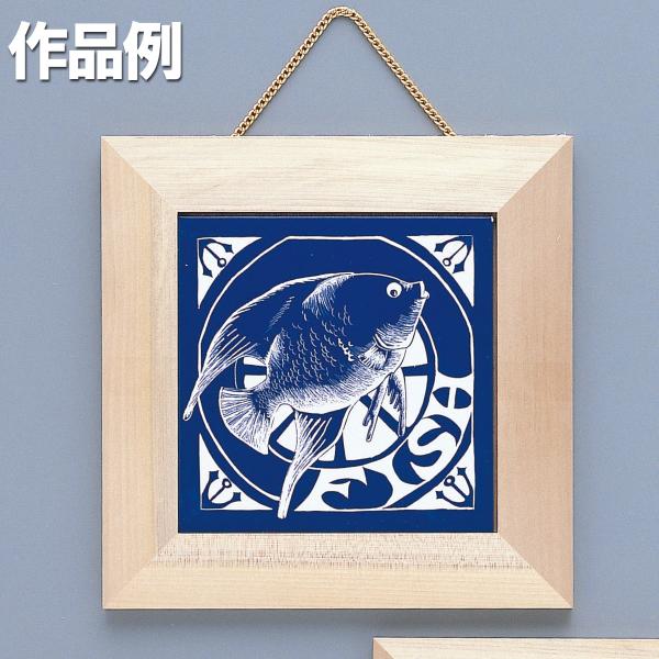 ニュースクラッチ タイル 陶製 148mm角 【 焼かない インテリア ボード 陶器 】