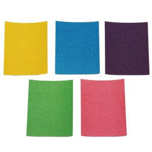 [ メール便可 ] カラーサンドペーパー 228×280mm 1枚 【 紙やすり ペーパーやすり 】