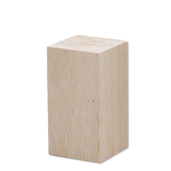 バルサ角材 約150×80mm角 1個 彫刻 木彫