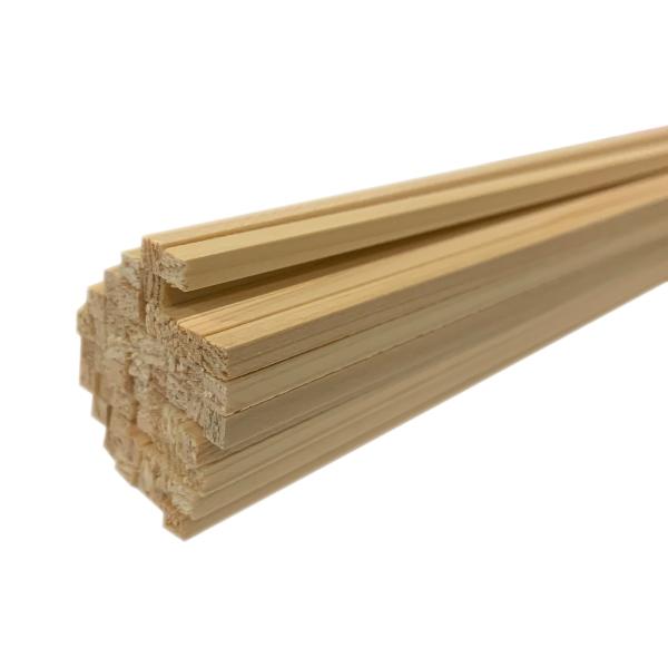ひのき棒 J 5×5×900mm 50本組 【 木材 木 棒 角棒 棒材 木の棒 ヒノキ 檜 】