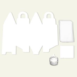 工作キット ランタンBOX製作セット ろうそく...の詳細画像1