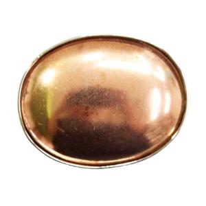 メール便可 ] 銅板 丹銅板 アラカルト しずく型 28×16mm 【 ガラス