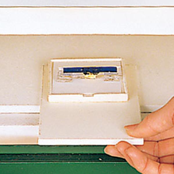 [ メール便可 ] アルミナ板 80×75mm 【 七宝 電気炉 焼成 離型紙 】