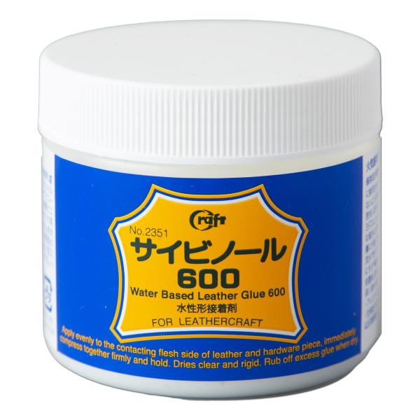 サイビノール 600番 80mL 水性系接着剤 クラフト社 【 革 レザークラフト 水溶性 接着剤 ...