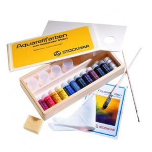 シュトックマー 水彩絵の具 お絵かきセット 木...の詳細画像1