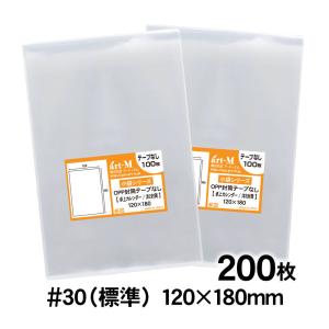 アート・エム OPP袋 120×180 小袋 テープなし 100枚 30ミクロン厚