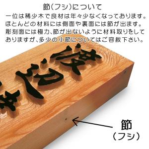 表札 木製表札 浮き彫り 舟底彫り 戸建て 玄...の詳細画像4
