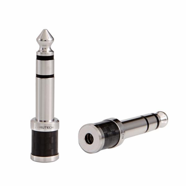 FURUTECH (フルテック) CF63-S(R) ヘッドホン変換プラグ (3.5mmミニ→6.3...