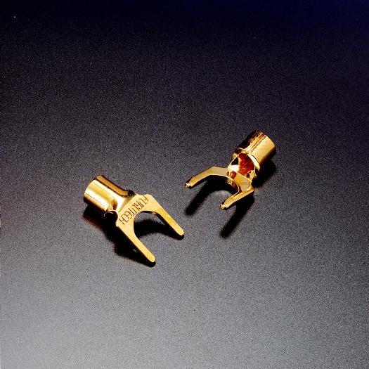 FURUTECH(フルテック)FP-203(G)オーディオ・グレードYラグ端子(24K金メッキ,4本...