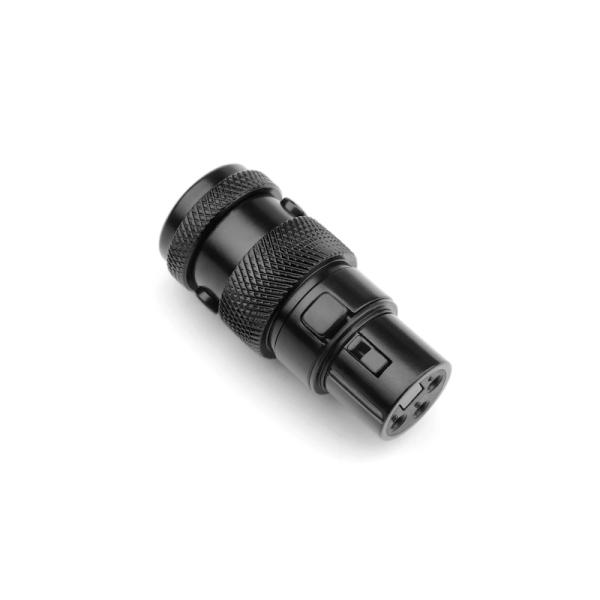 SquarePlug SPX-FBK XLRコネクター 3pin メス （ケーブル径≦7.0mm）