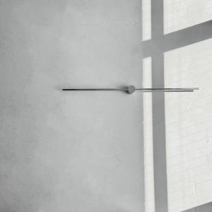 シルバー スライド ライン タオルハンガー 60cm / 80cm　[ART OF BLACK]