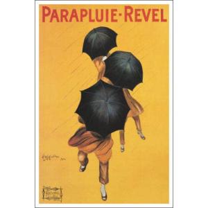 【出荷区分D】レオネット・カッピエロ(Leonetto Cappiello)　Parapluie-Revel, 1922【ウォールポスター】｜artposters