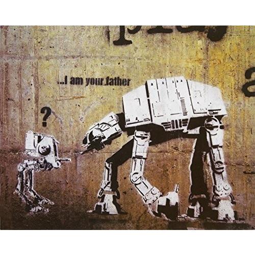 【出荷区分C】バンクシー　Banksy ...I am your father 【アートポスター】