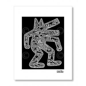 【出荷区分C】絶版ポスター　キース・ヘリング　Keith Haring: Dog, 1985　【アートポスター】｜artposters